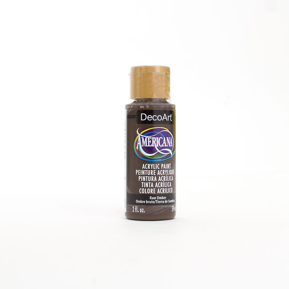 DecoArt, Americana, Acrylic, Paint, 2oz, Raw Umber